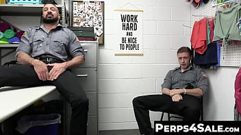 Preview 2 of Xxx Sexy Bf School Teacher - Perps4Sale.com - Cole Church &amp_ Marco Napoli - Twink gay Cole Church pleasured by hunk officer Marco Napoli
