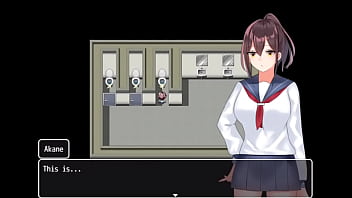 Preview 2 of Men And Anymals - Querendo ajudar um colega,  a presidente sobe uma escada e mostra a sua calcinha - The Class President Can&#039_t Get Discouraged! - Parte 1
