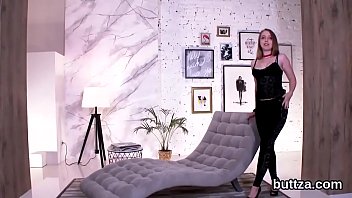 Preview 1 of Husband Mot At Home - Exceptional half-naked slender chick gets poked in opened anal