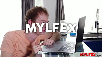 Preview 1 of Moslam Xx - Mylfex - Teacher Left the Camera Open after Virtual Class