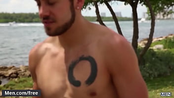 Preview 3 of Tido Tak Sedar Main - Dante Colle and Diego Sans - Boys Trip Part 1 - Drill My Hole - Trailer preview - Men.com