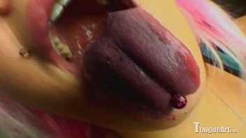 Preview 3 of Brazzers Xxx Fuck Office Clip - Annabell Blueberry Tongue