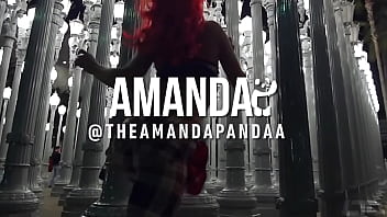 Preview 1 of Monkey Xxxx Girl - Beautiful transexual twerking - Amanda Panda