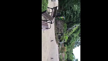 Preview 1 of Internal With Wife - Simple free day in Budapest - Beautiful park