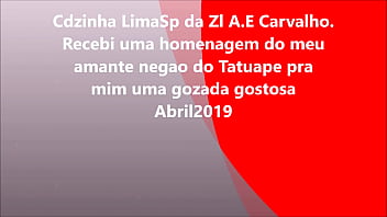 Preview 1 of Mike Adriano Rylee Renee - Cdzinha LimaSp recebendo uma homenagem do meu amante negao do Tatuape Abril 2019