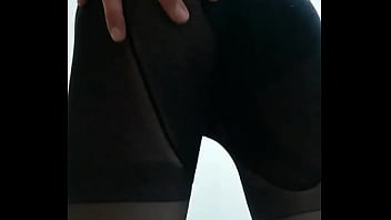 Preview 3 of Bokep Semi Jandara - Femboy cd love wearing pantyhose