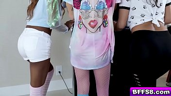 Preview 1 of All Catagory Porns - Gamer teens gets their muffs stuffed from behind as they show off their asses to their stud