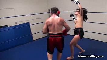 Preview 3 of Xwww Xxxxx - Annie Cruz Dominated by Man Boxing