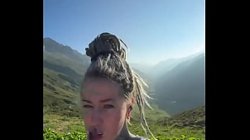 Preview 3 of Eart Papua - Brushing my teeth with this beautiful background! ??What&#039_s your favorite way to start the day?#MorningRoutine #Bru...