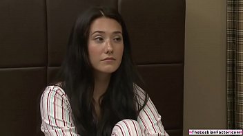 Preview 1 of Sex Womanish - Busty milf licks stepdaughters asian bff
