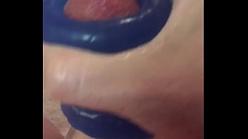 Preview 1 of Big Toys Hot Pussy Pissing - Masterbation using sleeve