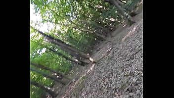 Preview 2 of Karen Koor Xxx - Solo in the forest