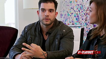 Preview 1 of Ass Masters Porn - Muscled dude fucks cuckold&#039_s WIFE while she sucks his COCK