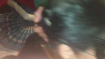 Preview 2 of China Litil Sex - Mature 52yo milf Belle sucks young cock