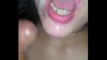 Preview 4 of Hot Bf Xxx Sexy - Latina Slut Lets Me CUM IN HER MOUTH