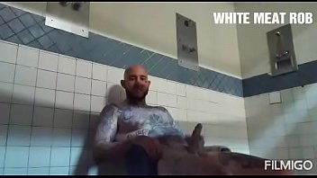 Preview 2 of American Army - Live in prison. Horny af,  had to put up the curtain and jack this big Dick