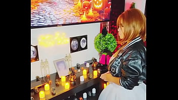Preview 1 of First Time Sexvidio In Hindi - Hot Halloween night. ?
