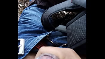 Preview 4 of Condum Fuck Mom - Me la jalo al aire libre en el colegio y me vengo rico!