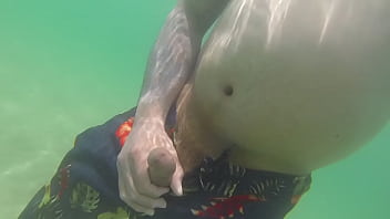 Preview 3 of Face Mom Fuck - Masturbate in ocean in hawaii