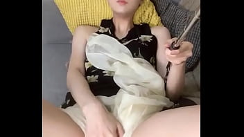 Preview 2 of Kamilly - Korean like Japanese shemale sexy voice masturbation 9