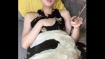 Preview 3 of Kamilly - Korean like Japanese shemale sexy voice masturbation 9