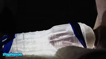 Preview 2 of Best Of Tori Black Compilation - What Happens If You Backlight Your Fleshlight With Flashlight Hot Amateur