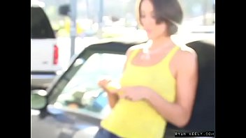 Preview 4 of Xnxx Zz Maid Sarvis 23 Vedio - Getting Her Feet all dirty at the Car Wash