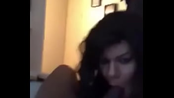 Preview 1 of Xxx Video Calu - Shemale gives a sloppy BJ:KIK 3