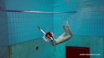 Preview 1 of Big Boobs Tit Oil - Second leaked Lola underwater naked