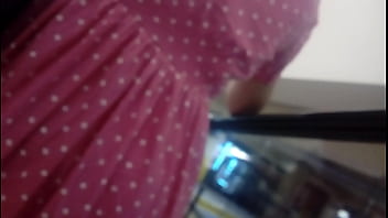 Preview 3 of Busty White Slut - Upskirt
