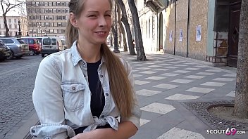 Preview 2 of Step Mom And Lesbian Pool Porn - GERMAN SCOUT - CUTE TEEN KINUSKI TALK TO REAL LEG SHAKING ORGASM CASTING