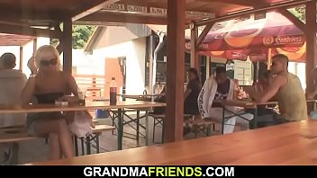 Preview 1 of Old Ung - Interracial threesome with her old