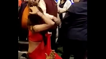 Preview 2 of Piss Frisbee - Hot nude Indian Girl Mujra in Red Saree