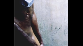 Preview 3 of Brother Sister Mother Xxnx - African horny man getting oiled-up,  giving his dick a GOOD RUB