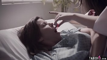 Preview 2 of Leeds Chav Small Slut - Huge boobs troubled MILF in a 3some with hospital staff