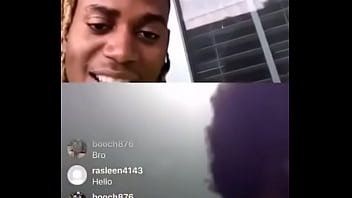 Preview 2 of Suzei Moos - Me showing off my toys on IG Live with cute Rasta guy