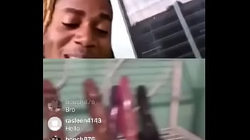 Preview 3 of Suzei Moos - Me showing off my toys on IG Live with cute Rasta guy
