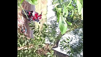 Preview 4 of Honry Girl Playing With Animals - Thu ngay ben duong