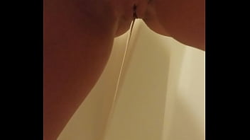 Preview 2 of Walking Outside Nude - My Playmate wife pissing for me.