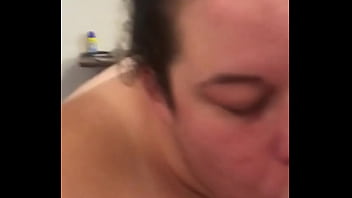 Preview 1 of Real Amateur Mother Daughter - Fat boy getting head sloppy toppy