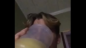 Preview 1 of Stewardess Anal - Sprite &amp_ pineapples