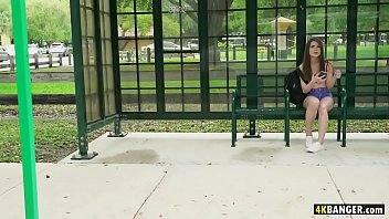 Preview 1 of Dad And Daughter Xxx Video Com - Petite Teen Megan Marx gets Surprise Dick in Van
