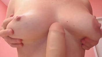 Preview 4 of Autostop Pervers - Tits fuck with mature&#039_s natural boobs.