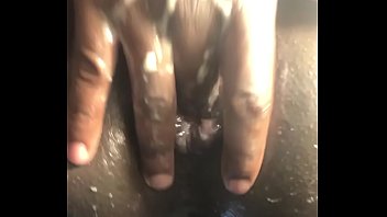 Preview 3 of Horse Fucking Sexy Girl - 3 fingers in my round ass