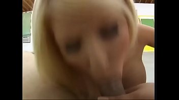 Preview 4 of Hotel Rooms Girls - busty blonde kenzi marie gives her first pov blowjob