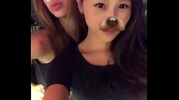 Preview 1 of School Girl Sex Phot - TWO doggy girls