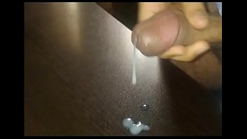 Preview 3 of Korban Xxx - big cock cums on table big load