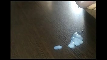 Preview 4 of Korban Xxx - big cock cums on table big load