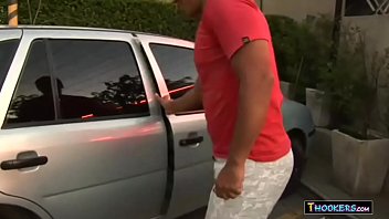 Preview 1 of Bay Vs Bay - Blonde tranny picked up and fucked in the butt