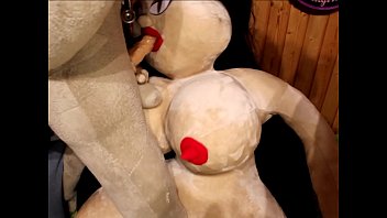 Preview 2 of Classic Italiaviol - Curvy Sex Doll gets fucked by 2 Male Sex Dolls in Puppetry Porn Movie